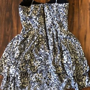 Black and white dress